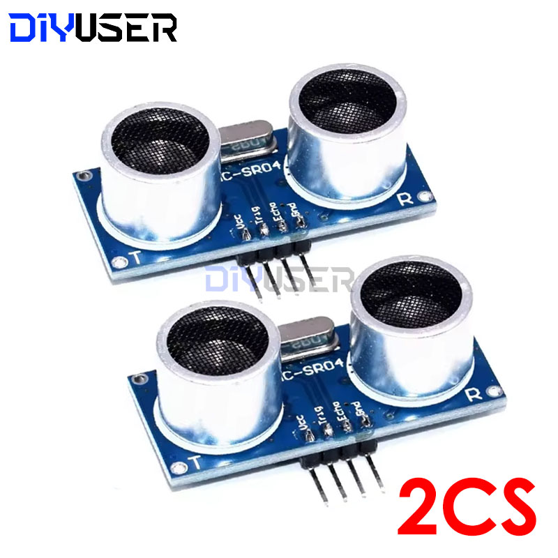 Ultrasonic Sensor Hc-Sr04 - DIYUSER 2 modules ultrasoniques HC-SR04, capteur