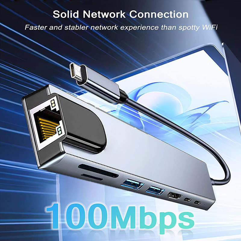 Hub USB Type C 8 en 1 pour Mac - Sd Card Module avis et prix