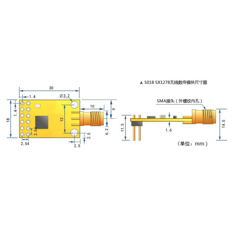 Module sans fil SX1278, 433MHz - Lora Sx1278 avis et prix