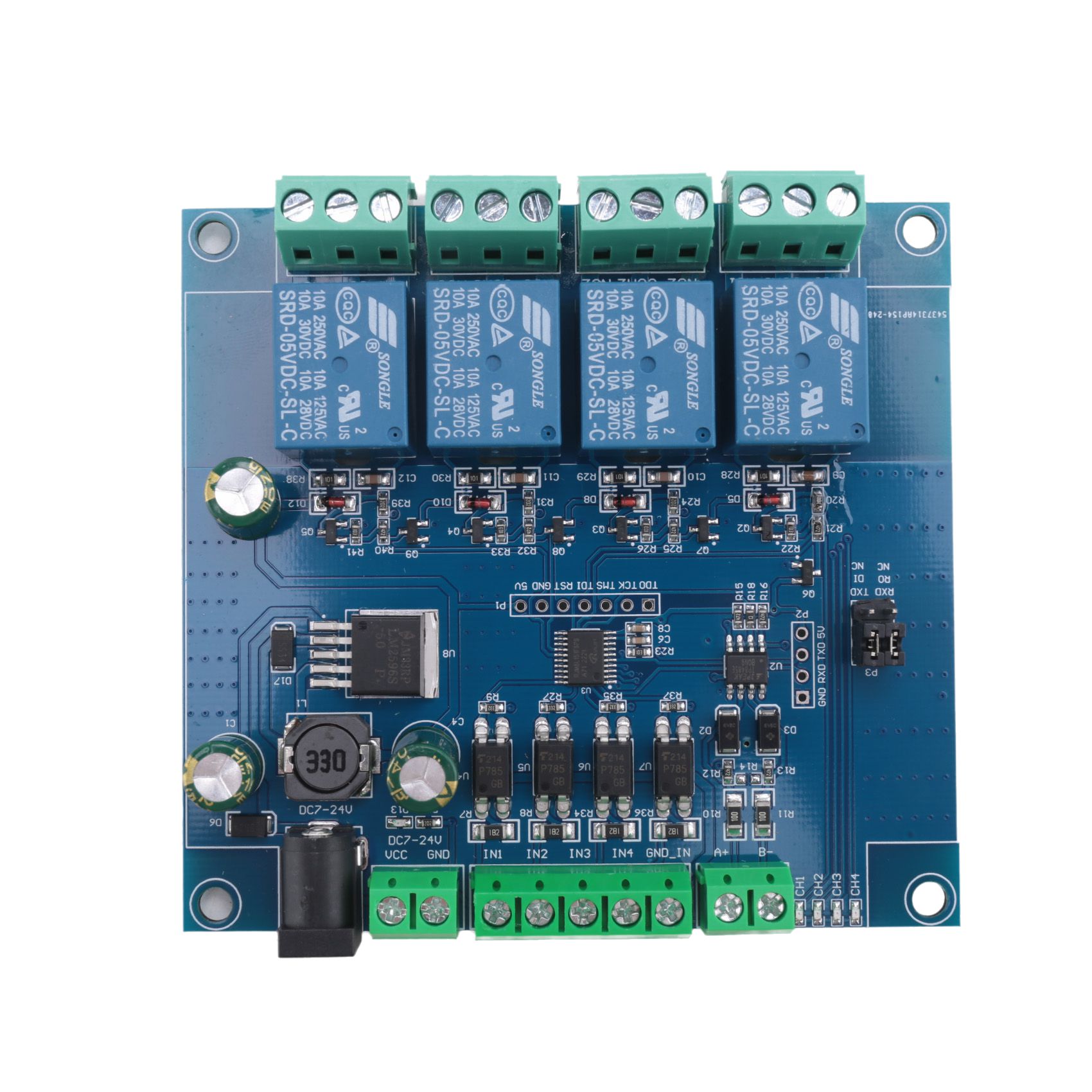 【A03R~】 Module de relais Modbu - Relay Module 4 Channel avis et prix