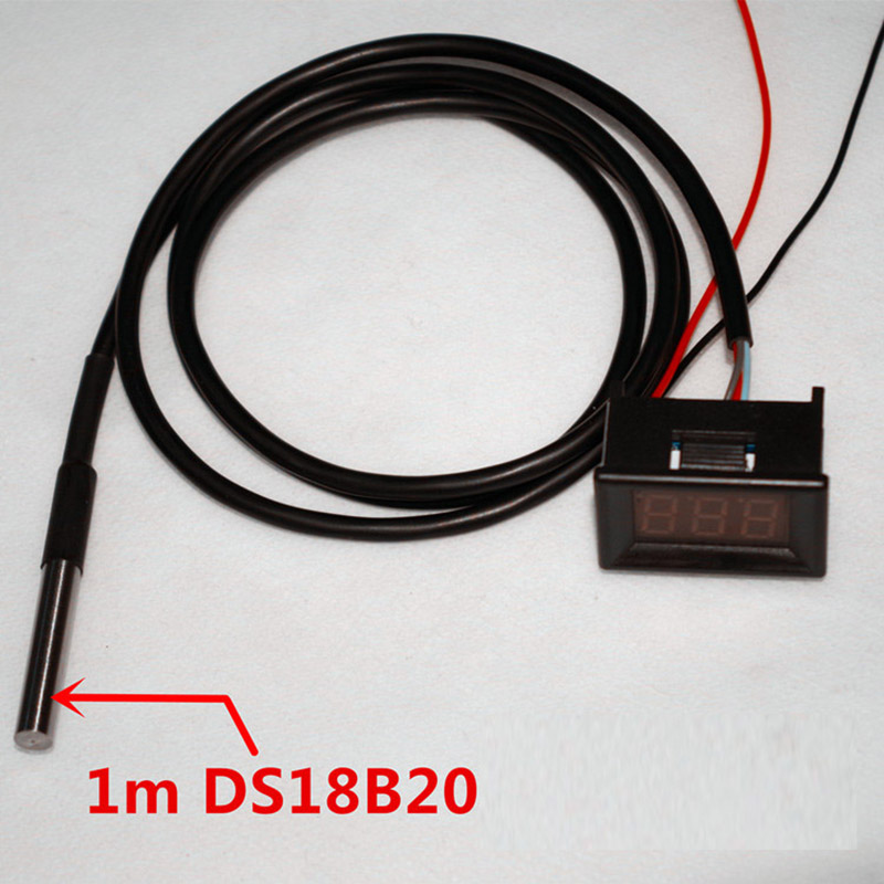 Thermomètre numérique LED DC 1 - Ds18B20 avis et prix