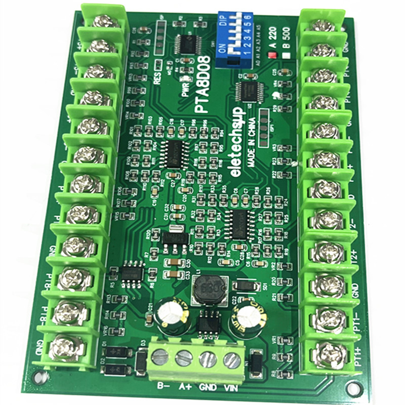 PTA8D08 8AI RS485 entrée analo - Ds18B20 avis et prix