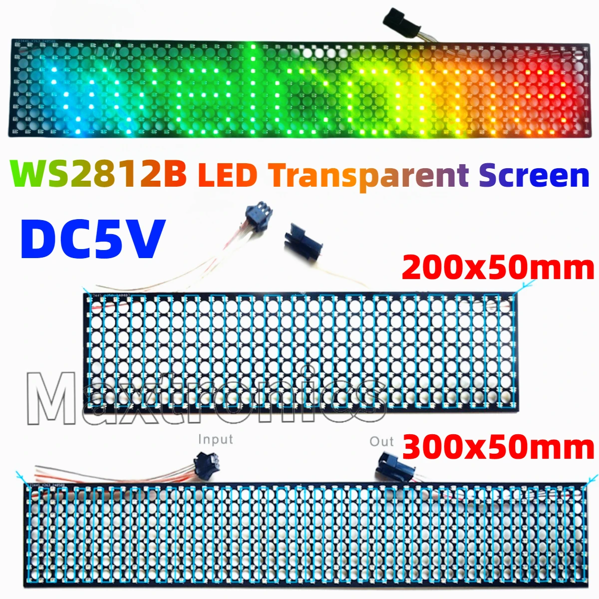 Écran Transparent LED WS2812B, - Ws2812B avis et prix
