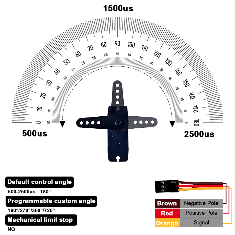 PTK 7462W MG métal engrenage 9 - Servo Sg90 avis et prix