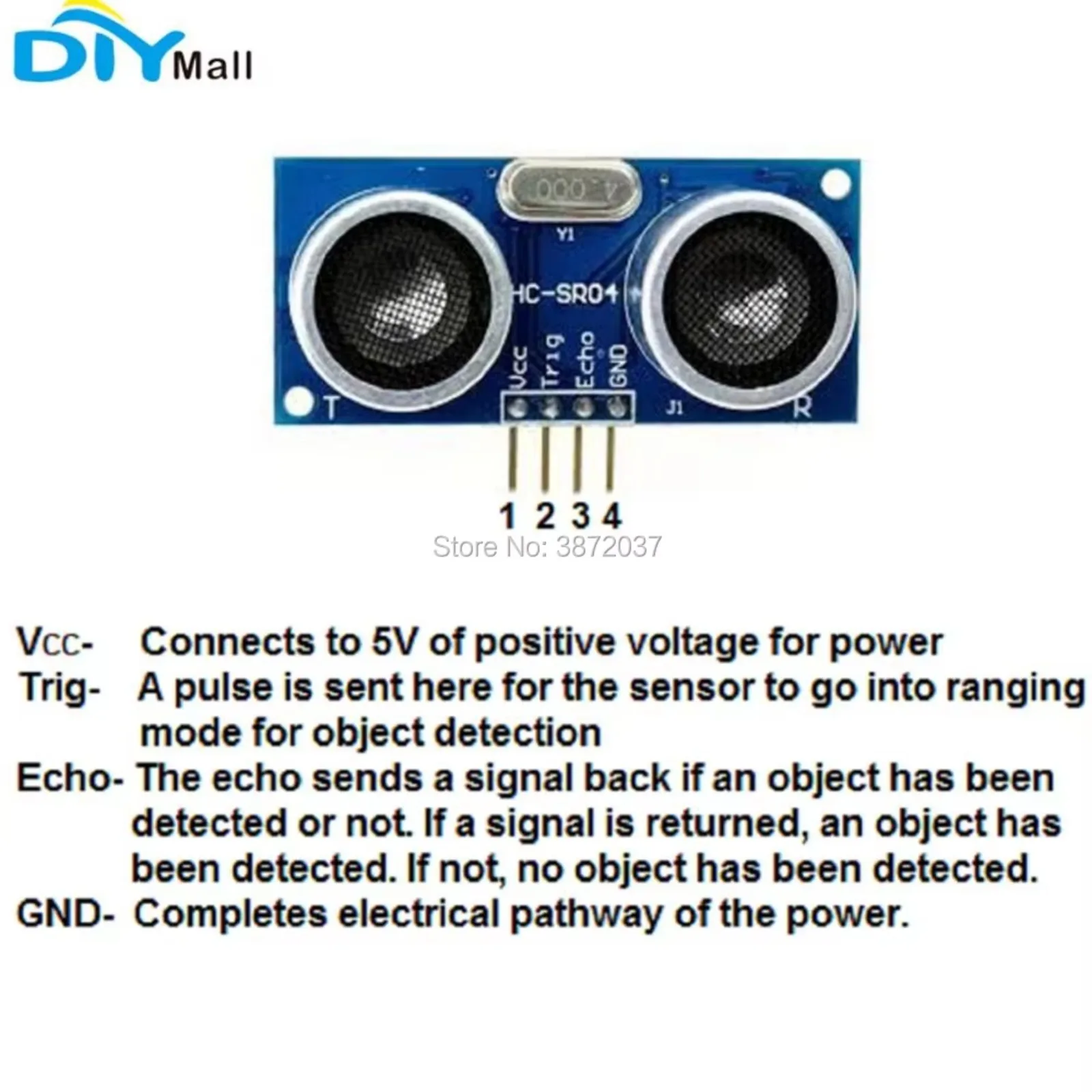 Kit de capteur à ultrasons HC- - Ultrasonic Sensor Hc-Sr04 avis et prix